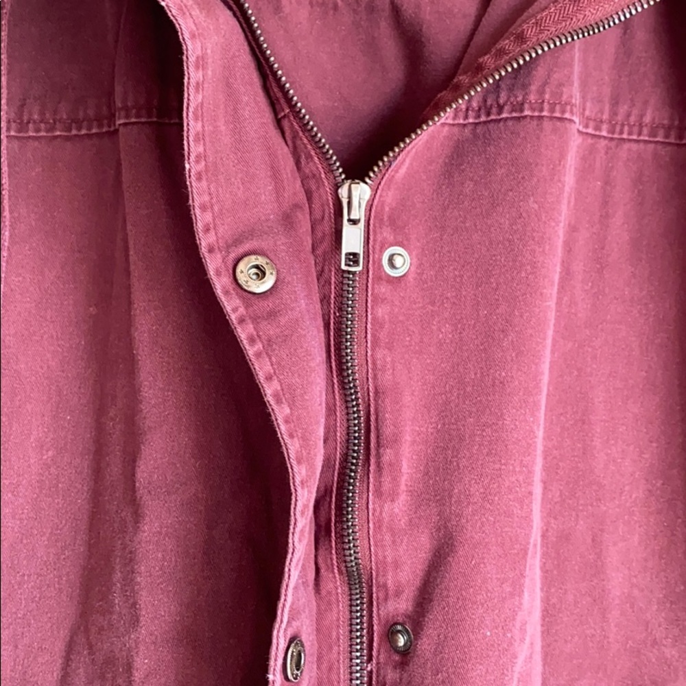 Forever 21 Zip-Up Jacket -Size Large - Picture 3 of 10